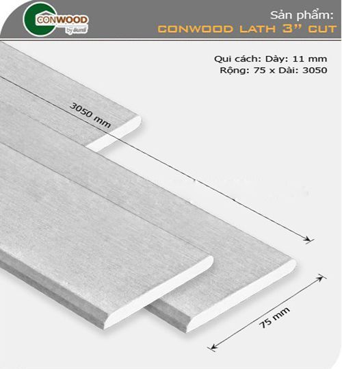 Ốp trần CONWOOD LATH 3" CUT