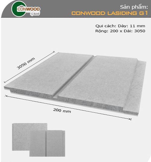 Ốp tường CONWOOD Lapsiding G1