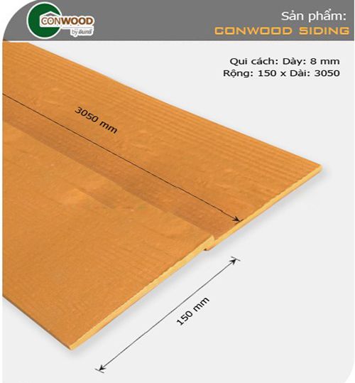 Ốp tường CONWOOD Siding 6''