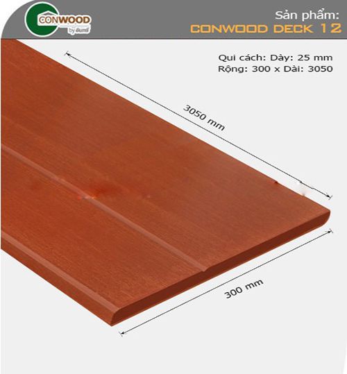 Thanh sàn CONWOOD DECK 12