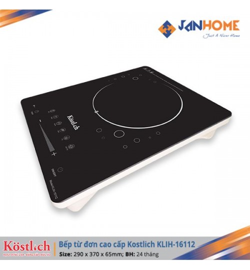 Bếp từ đơn cao cấp Kostlich KLIH-16112 đế trắng