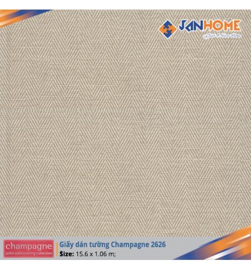 Giấy dán tường Champagne 2626