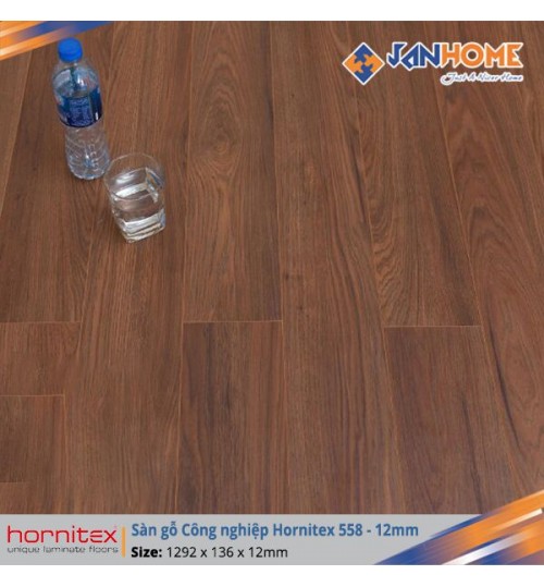 Sàn gỗ Hornitex 558 12mm