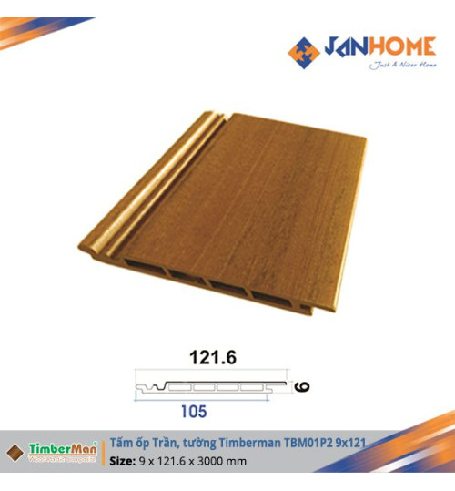 Ốp trần, tường Timberman TBM01P2 9x121