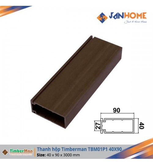 Thanh hộp Timberman TBM01P1 40x90