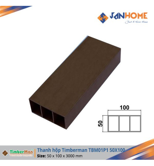 Thanh hộp Timberman TBM01P1 50x100