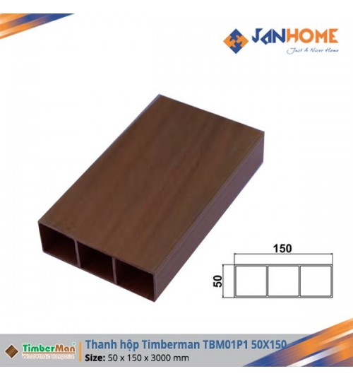 Thanh hộp Timberman TBM01P1 50x150