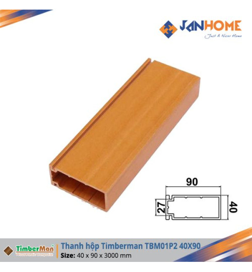 Thanh hộp Timberman TBM01P2 40x90