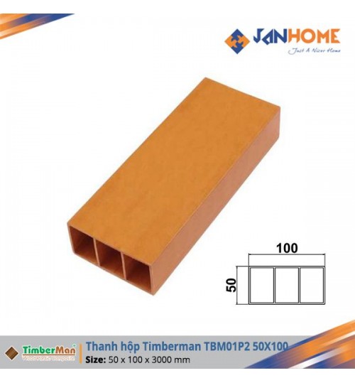 Thanh hộp Timberman TBM01P2 50x100