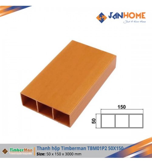 Thanh hộp Timberman TBM01P2 50x150