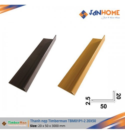 Thanh nẹp Timberman TBM01P 20x50