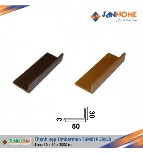 Thanh nẹp Timberman TBM01P 30x50