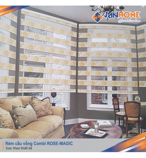 Rèm cầu vồng Combi ROSE MAGIC