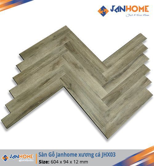 Sàn gỗ Janhome xương cá JHX03