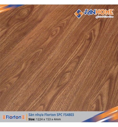 Sàn nhựa hèm khóa Florton SPC FS4803