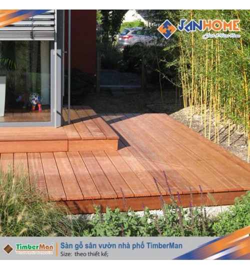 Sàn gỗ sân vườn nhà phố TimberMan