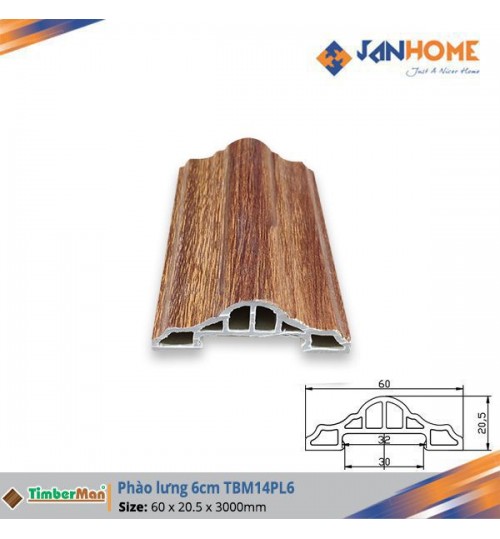 Phào lưng 6cm TBM14PL622