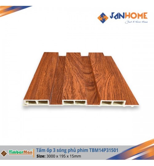 Tấm ốp 3 sóng phủ phim TimberMan TBM14P31501