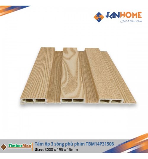 Tấm ốp 3 sóng phủ phim TimberMan TBM14P31506