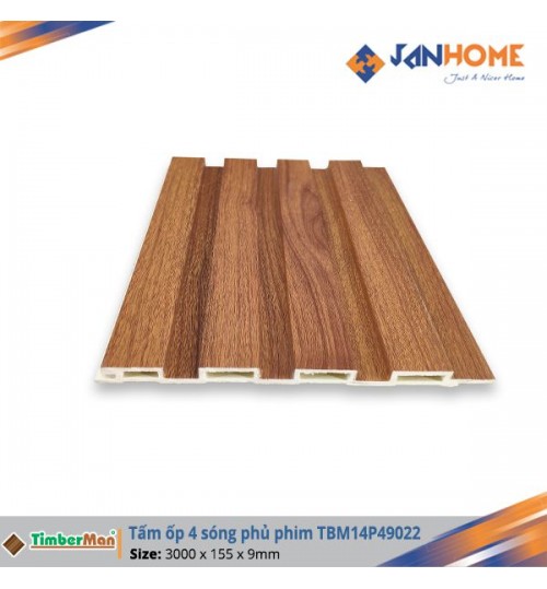 Tấm ốp 4 sóng phủ phim TimberMan TBM14P49022