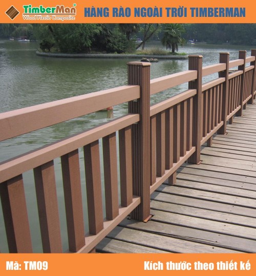 Hàng rào gỗ nhựa TimberMan TM09