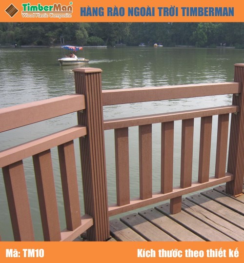 Hàng rào gỗ nhựa TimberMan TM10