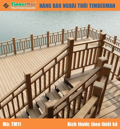 Hàng rào gỗ nhựa TimberMan TM11