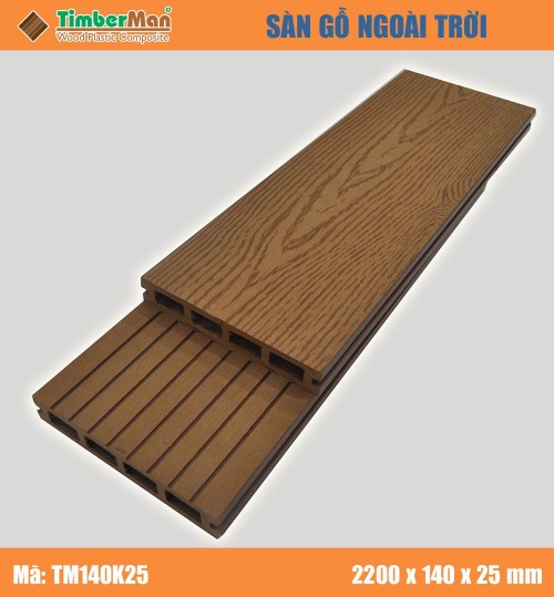 Sàn gỗ ngoài trời Timberman TM140K25