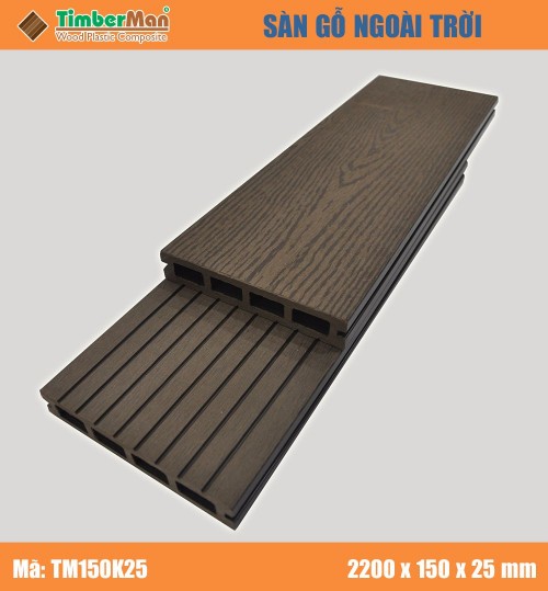 Sàn gỗ ngoài trời Timberman TM150K25