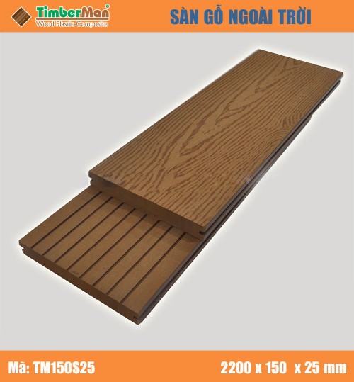 Sàn gỗ ngoài trời Timberman TM150S25