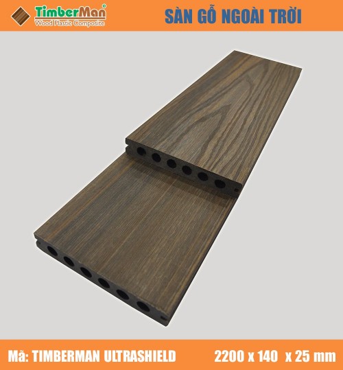 Sàn gỗ ngoài trời Timberman (lỗ tròn)