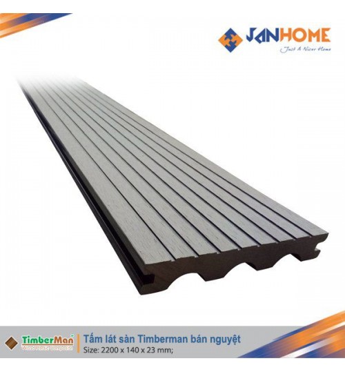 Sàn gỗ ngoài trời Timberman bán nguyệt TM140K23 Nhập khẩu