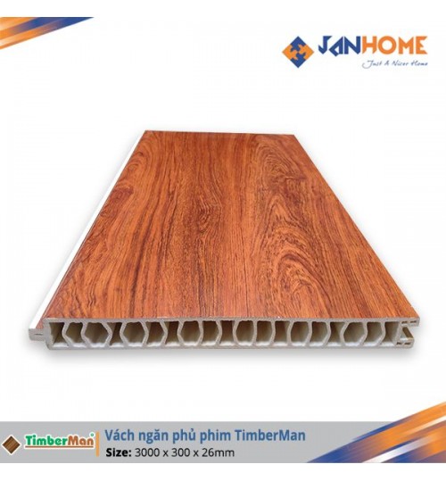 Vách ngăn phủ phim TimberMan màu đỏ