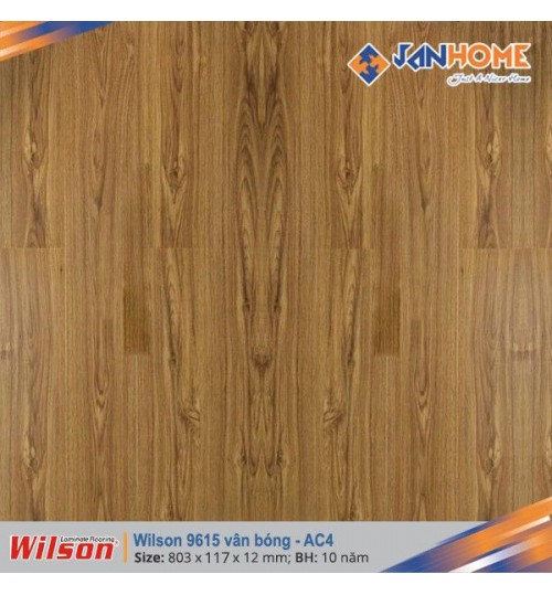 Sàn gỗ Wilson 9615 vân bóng