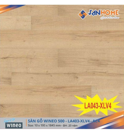 Sàn gỗ WINEO AQUA STOP LAO43-XLV4