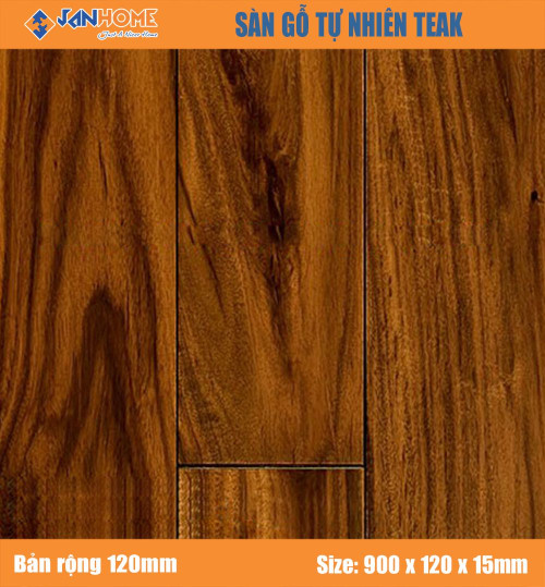 Sàn gỗ Teak 900 x 120mm