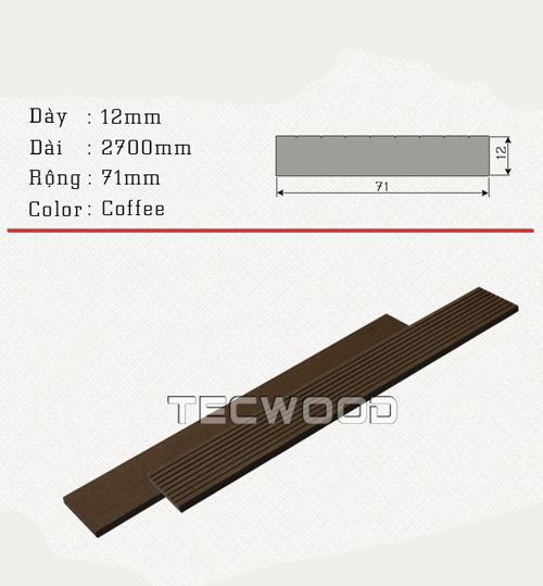 Thanh lam TecWood TWS71 Coffee