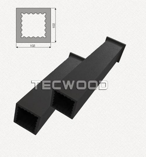 Trụ gỗ nhựa TecWood TWE102 Black