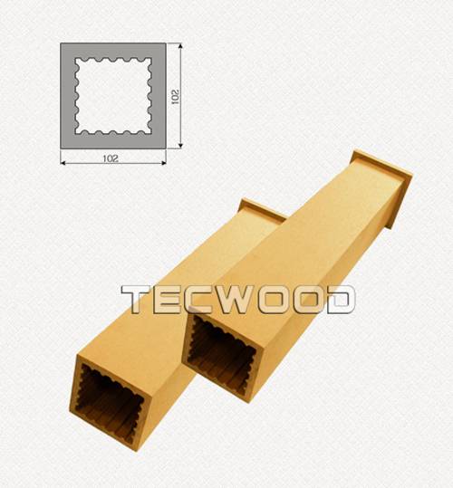 Trụ gỗ nhựa TecWood TWE102 Cedar