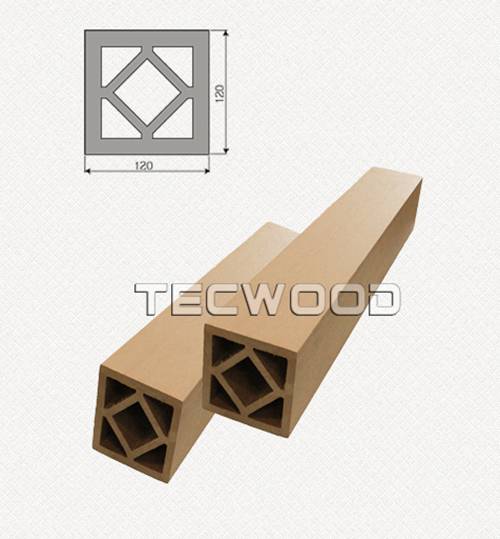 Trụ gỗ nhựa TecWood TWE120 Wood