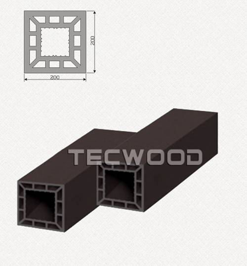 Trụ gỗ nhựa TecWood TWE120 Coffee