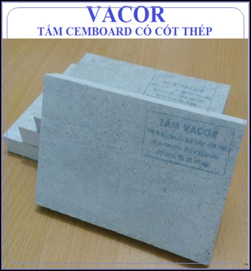 Tấm Vacor làm sàn dày 18mm 