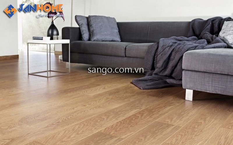 Sàn gỗ Châu Âu luôn mang lại vẻ đẹp sang trọng cho căn hộ