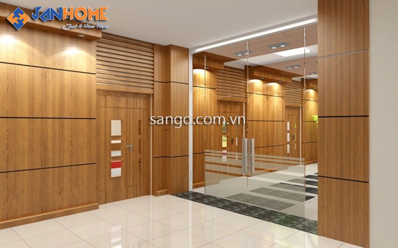 Ốp tường gỗ tăng vẻ đẹp sang trọng