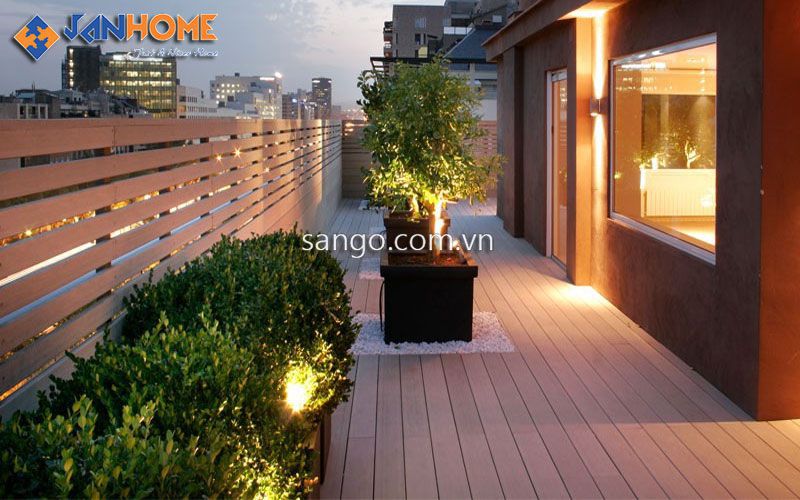 JANHOME cung cấp báo giá sàn gỗ sân vườn mới nhất