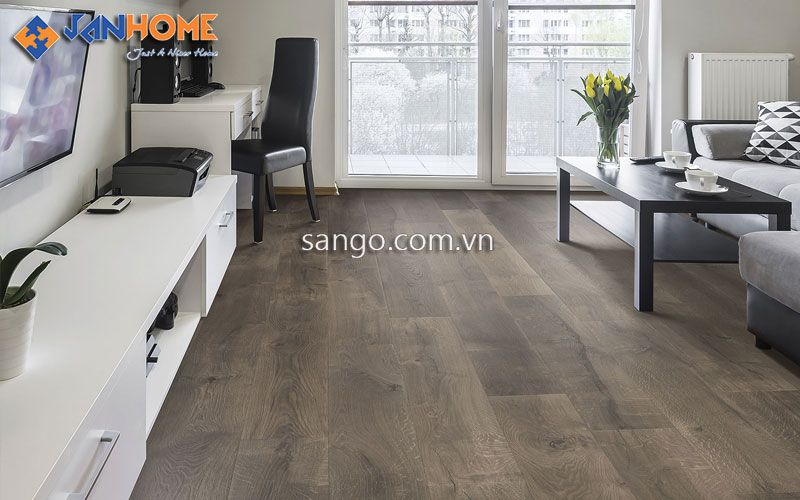 Sàn nhựa Ecofloor có vân gỗ tự nhiên