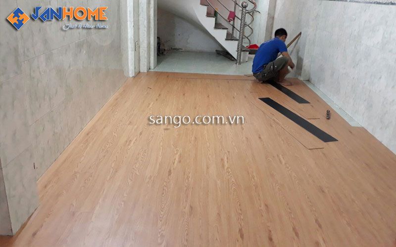 Sàn nhựa Galaxy có khả năng chịu nước vượt trội