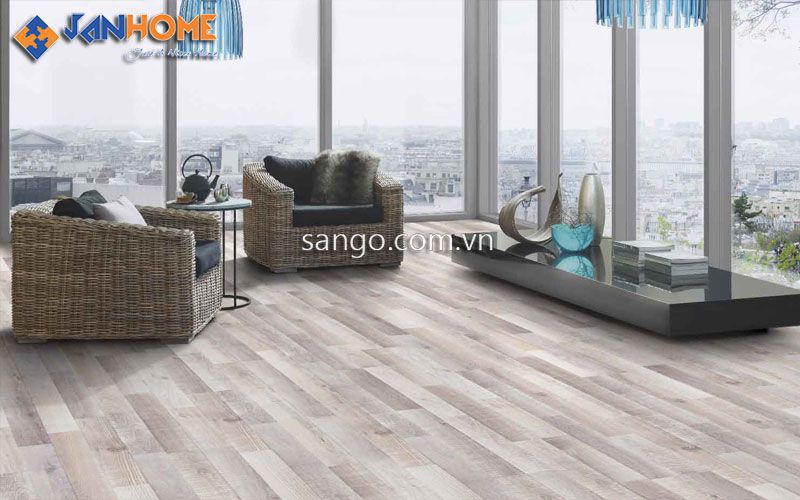 Sàn gỗ Châu Âu có thể sử dụng ở nơi ẩm thấp mà không bị ảnh hưởng chất lượng