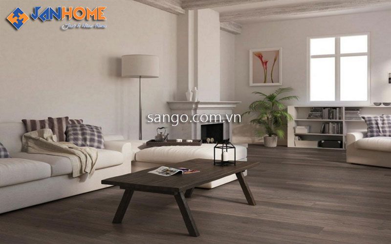 Sàn gỗ chịu nước sử dụng cho những nơi đi lại nhiều