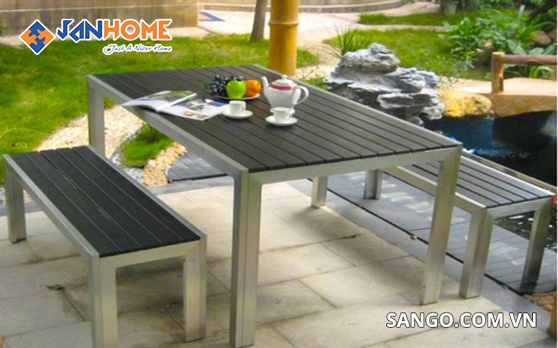 JANHOME địa chỉ cung cấp bàn ghế ngoài trời đẹp tiết kiệm chi phí